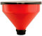 Laser 5424 250mm Oil Drum Funnel With Grill, red|yellow|black