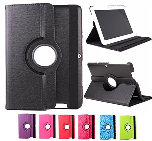 Funda para Tablet Bq Edison 3 10.1 Quad Core. Giratoria 360º Color Fucsia Dibujos