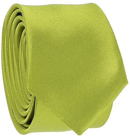 Cravatta Sottile Verde Oliva
