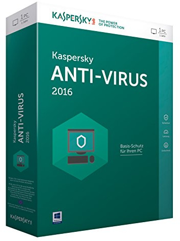 Kaspersky Anti-Virus 2016 - 1 PC / 1 Jahr