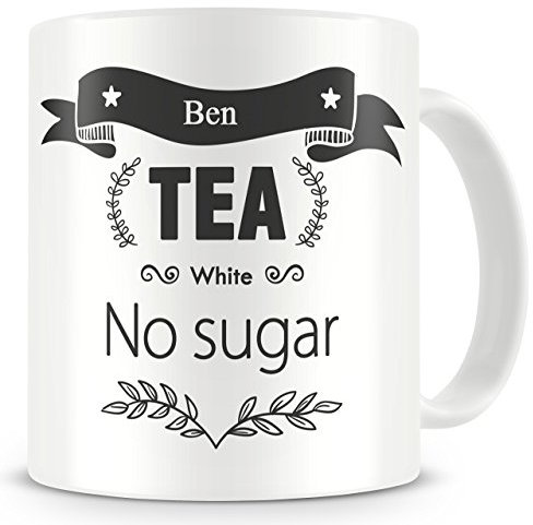Personalised Tea/Coffee order mug