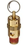 New 1/4 NPT 135 PSI Air Compressor Safety Relief Pressure Valve, Tank Pop Off