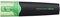 UNI BALL PROMARK View-Textmarker Luminator Grün Fluoreszierend USP - 200, Drehbarer Siehe-Mit Spitze
