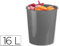Q-Connect Papelera Plástico Opaco 16 L Color Gris