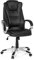 MyBuero Bürostuhl Büro-Drehstuhl Relax WB100 Kunstleder Schwarz, XXL Schreibtisch-Stuhl hohe Rückenlehne, mit Armlehnen, ergonomischer Chefsessel, Büro-Sessel, 62 x 65 x 126 cm, 728000
