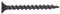 The Hillman Group 42400 Schnellbauschraube, grobes Gewinde, Kreuzschlitz, 15,2 x 2,5 cm, 100 Stück 1 inches schwarz