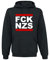 Unbekannt FCK NZS - Fuck Nazis - Kapuzenpullover, Farbe: Schwarz, Größe: M
