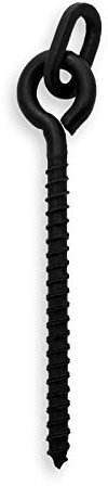 Long Bait Screws 24mm with Oval Link Loop Carp Fishing Terminal Tackle for Pop up Ronnie Rigs Etc (x 20)