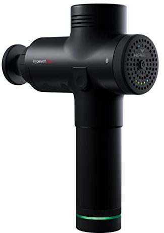 Hyperice Hypervolt Plus - Bluetooth|Quiet Glide Technologie|handliches Perkussionsgerät|3 Geschwindigkeiten, 5 austauschbare Aufsätze | Hilft bei Muskelkater und Steifheit (Hypervolt PRO Bluetooth)
