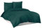 Mixibaby Bettwäsche Bettgarnitur Bettbezug Baumwolle 135x200 155x220 200x200 200x220, Größe:200 x 200 cm, Design Bettwäsche:Dunkelgrün Uni