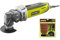 Pack RYOBI Outil multifonctions RMT300-SA - 300W - sac de transport - kit spécial bois 15 pièces - RAK15MT