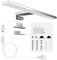 Aogled LED Spiegelleuchte mit Schalter 40cm,10W Badezimmer Lampe Wand Kaltweiß 6500K＆820LM,230V Schrank Beleuchtungen LED Klasse II