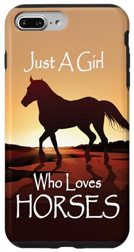 iPhone 7 Plus/8 Plus Wild Horse Equestrian Nature Girls Teens Women Case