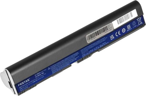 FESTAS® 14,8 V 2600 mAh/38 Wh AL12B32 AL12X32 AL12A31 AL12B31 AL12B72 Akku, kompatibel mit Acer Aspire One 725 756 V5-121 V5-131 V5-123 TravelMate B113 B113 13M B1 13-M Chromebook C7 C710
