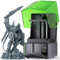 ELEGOO Saturn 4 MSLA Resin 3D Drucker, mit 10 Zoll 12K HD Monochrom-LCD-Bildschirm, Intelligente Automatische Nivellierung, AI-Drucküberwachung, Großes Druckvolumen 218x122x220 mm³