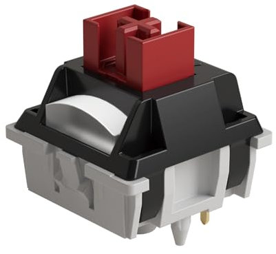 Akko Dracula Linearer Tastaturschalter für mechanische Gaming-Tastatur, 5-polig, 35 gf, vorgeleuchtete Schalter mit Standard-MX-Struktur (45 Stück)