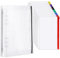 YEYIT Budget Planner A5 Ordner a5 12 Stück Budget Binder mit Gemischte Farben Umschlägen Reißverschluss，Organizer Ringbuch A5 Binder Ringbuchordner 6 Loch für Bargeld Karten Speicher Geld Organizer
