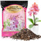 GOTVUGE Orchideen-Pflanzsubstrat 2L, bestehend aus Orchideenrinde und Perlit, ideal für Einpflanzen, Umtopfen, Gute Drainage, Luftzirkulation und Wurzelbelüftung