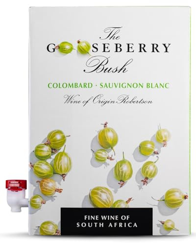 Laithwaites White Wine Box, Gooseberry Bush (3L Bag in a Box) South Africa, Colombard Grape Blend, Sauvignon Blanc 11% ABV
