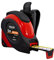 Fisco Big T - Flexómetro profesional Clase I con protección de goma resistente (5 m x 19 mm)