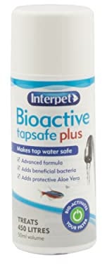 Interpet Bioactive Tapsafe Aquarium Water Dechlorinator & Conditioner, 50 ml, Keeps Fish Safe, Fast Acting, Removes Harmful Toxins from Tap Water Before Adding to Your Tank
