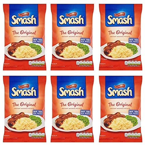 Batchelors Smash The Original Instant Mashed Potato, 6 x 176 g