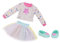 Glitter Girls Puppenkleidung 36 cm Puppen — Shine Bright Outfit — Rock, Pullover, Paar Schuhe, Tüllrock Outfit (3 Stück)
