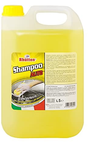 Shampoo Auto Concentrato, Lavaggio Manuale Carrozzeria, 5L