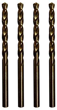 STROTON Metric M42 8% cobalto punte per trapano per acciaio inossidabile e metallo duro (6 mm x 4 pezzi)