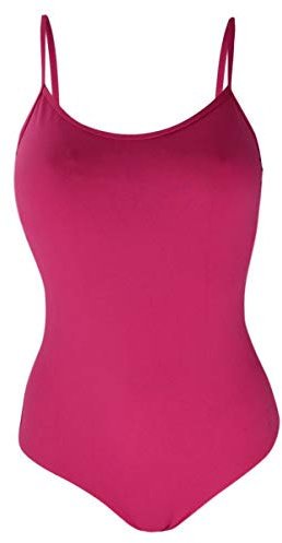 LULLI Dancewear Leotard Addie - Body da donna senza maniche, colore: fucsia, taglia: M