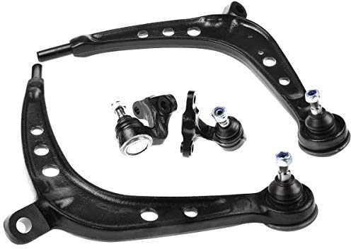 Frankberg 4x Querlenker Traggelenk Vorderachse Kompatibel mit 3er E46 325 330 2000-2005 3er Touring E46 325 330 2000-2005 Replace# 31126756695