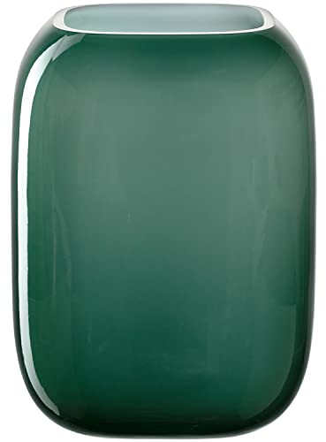 LEONARDO HOME Vase MILANO 20x15 cm mint 041664, Glas, Grün