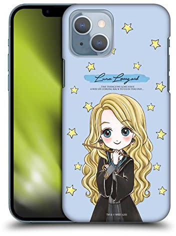 Head Case Designs Officially Licensed Harry Potter Luna Lovegood Deathly Hallows XXXVII Hard Back Case Compatible With Apple iPhone 14