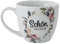 Dekohelden24 Maxi - Kaffeebecher/Tasse aus Porzellan, Motiv: Schön, DASS es Dich gibt, Größe H/Ø: 9,2 x 10,5 cm, Fassungsvermögen 400 ml, Spülmaschinengeeignet.
