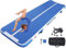 Air Turn Track Matte 2m 3m 4m 5m 10/20cm Dicke Turnen Matten Aufblasbar Gymnastikmatte Rutschfest Sportmatte für Zuhause/Training/Tumbling/Yoga/Outdoor/Fitness (Blau, 5m220)