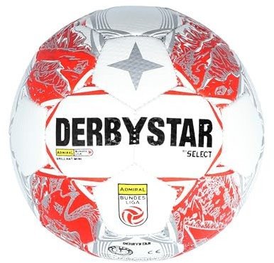 Derbystar Admiral Bundesliga Brillant Miniball Weiss, 0