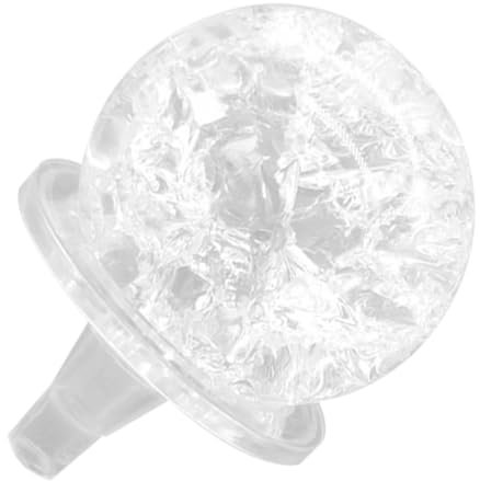 POPETPOP 1set Crystal Sphere Water Fountain Decorative Feng Shui Ball Solar-powered Outdoor Garden Decor