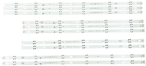 EUETVEXERK Tira de lámpara de luz de fondo LED compatible for LG Lnnotek 17Y 60 pulgadas_A Type_Rev0.0 60UJ63_UHD ABCD 60UJ6050 60UJ634V 60UJ6300 EAV63673006 Tira de luz para TV