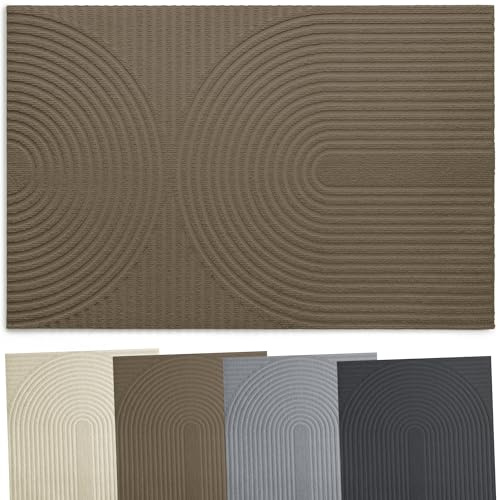 Zenacasa - Zerbino Ingresso Antiscivolo 40x60 cm - Marrone | Assorbente · Lavabile in lavatrice · Antiscivolo · Oeko-Tex Certificato