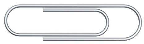 Whitecroft Essentials 33471 32 mm Large Paper Clip (Pack of 250)