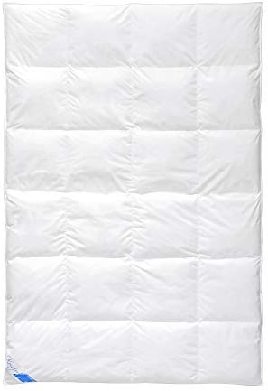 LINEA by böhmerwald Komfort Bettdecke, 90% Daunen / 10% Federn, Weiß, 155 x 220 cm