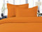 Eleganten Komfort 1500 Fadenzahl Ägyptische Qualität Super Soft knitterfreies 4er Set Tabelle, Elite Orange, Volle Größe