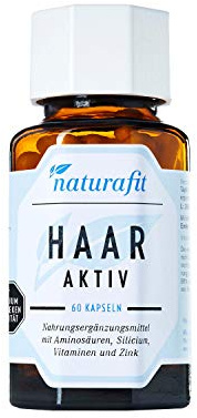 NATURAFIT Haar Aktiv Kapseln 60 St