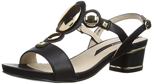 Betsy 419122U, Damen Fashion-Sandalen, Schwarz - schwarz - Größe: 41.5