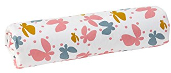 VERTBAUDET Kinder-Spannbettlaken Schmetterlinge Mehrfarbig 90x200