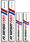 Kit Adesivi Resinati Rifrangenti Valigie ALU COMPATIBILE CON BMW R 1250 GS Adventure 2021 ATR-010 (RALLYE)