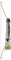 YAK Archery Bogenschießen Traditioneller Anbauköcher aus Leder für 6 Pfeile Langbogen, Recurvebogen, Jagdrecurvebogen (Hellbraun)