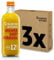 Kloster Kitchen Bio Ingwer Shot Kurkuma 12SHOTS 3x 360 ml mit echten Ingwerstückchen, Ingwer Shots mit Kurkuma in Glasflasche, vegan ohne Zusatzstoffe & mit natürlicher Süße (inkl. 0,75€ EINWEG Pfand)