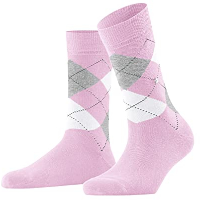 Burlington Queen W So coton fantaisie 1 paire, Chaussettes Femme, Rose Berry-Pool 8394-O, 36-41