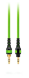 RØDE NTH-Kabel für NTH-100 Kopfhörer mit 2,4 m Länge, hochwertiges 3,5 mm TRS auf TRS Kabel, inklusive 6,35 mm Schraubadapter (grün)